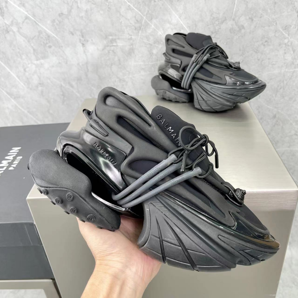 [Prepare Ready Stock] Brand New Balman Spaceship Space Shoes Black Men ...