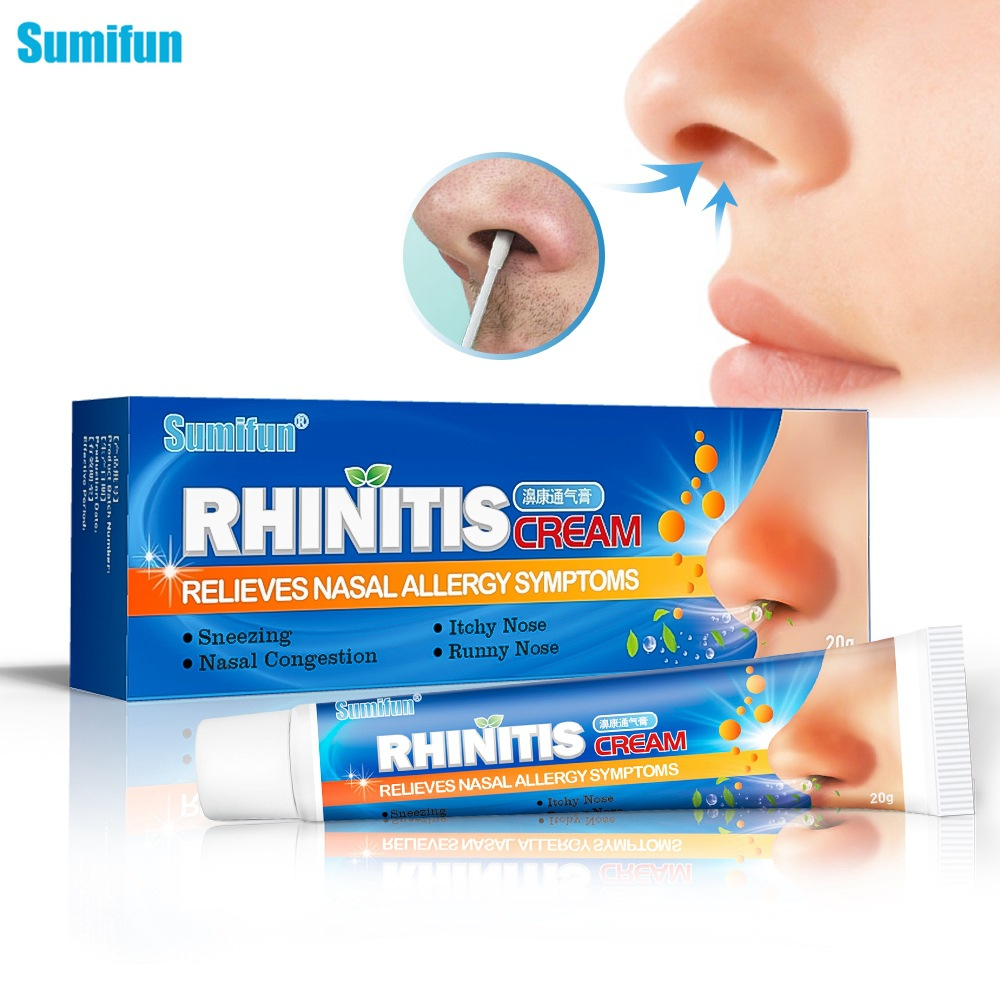Rhinitis Nose Nasal Cream Sinusitis Treatment Allergic Rhinitis