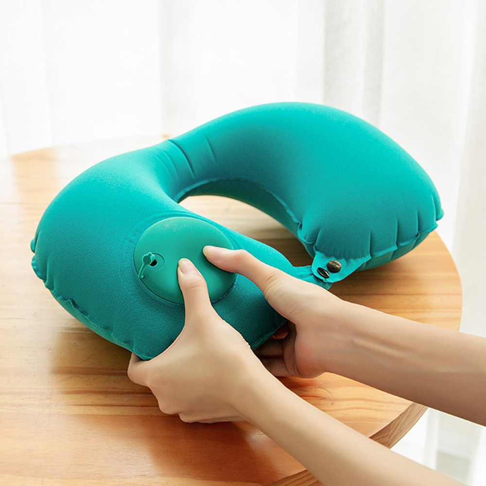 Travel Pillows Airplanes Inflatable Super Light Portable Neck Pillow