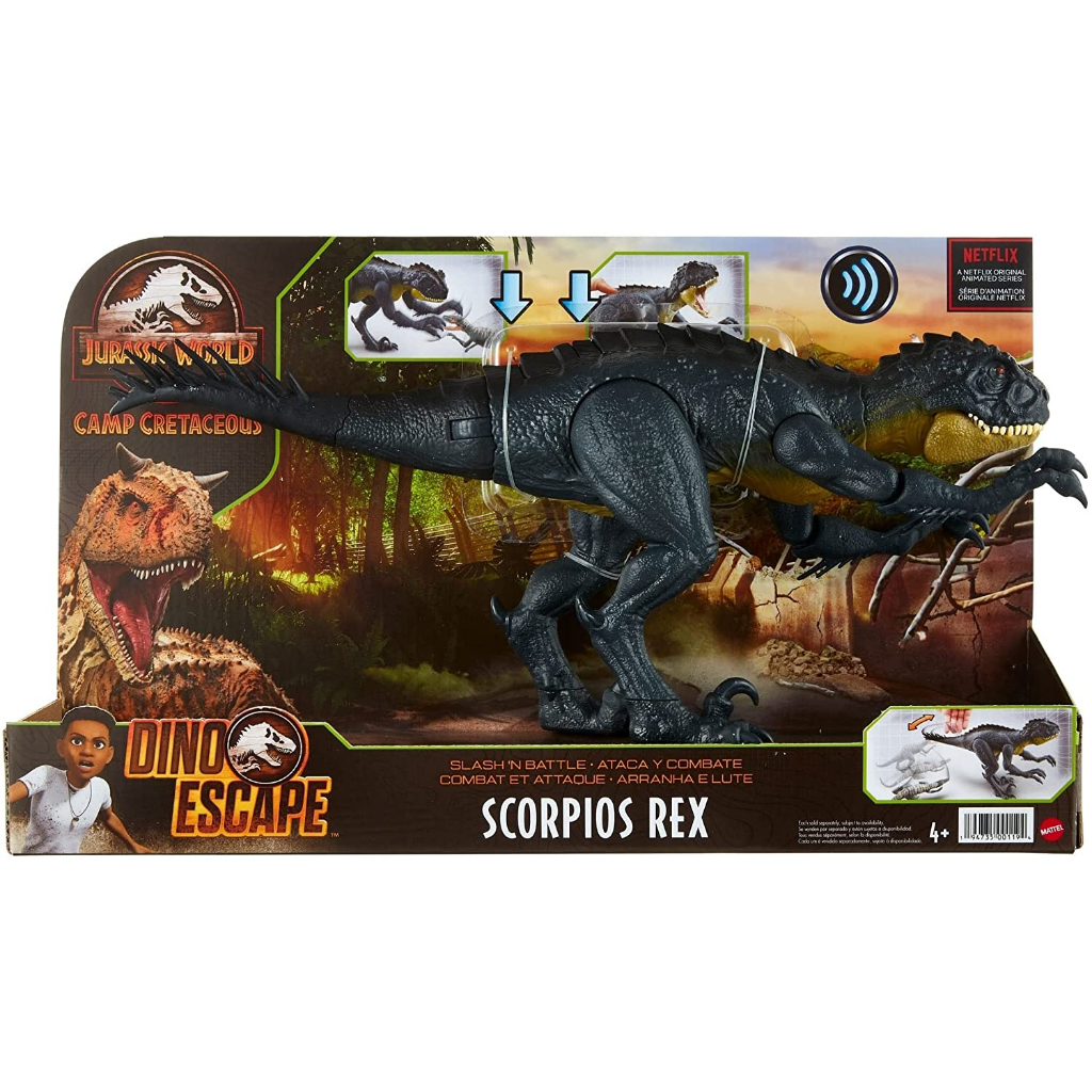 Jurassic World Campfaction Scorpios Rex HBT41 | Shopee Singapore