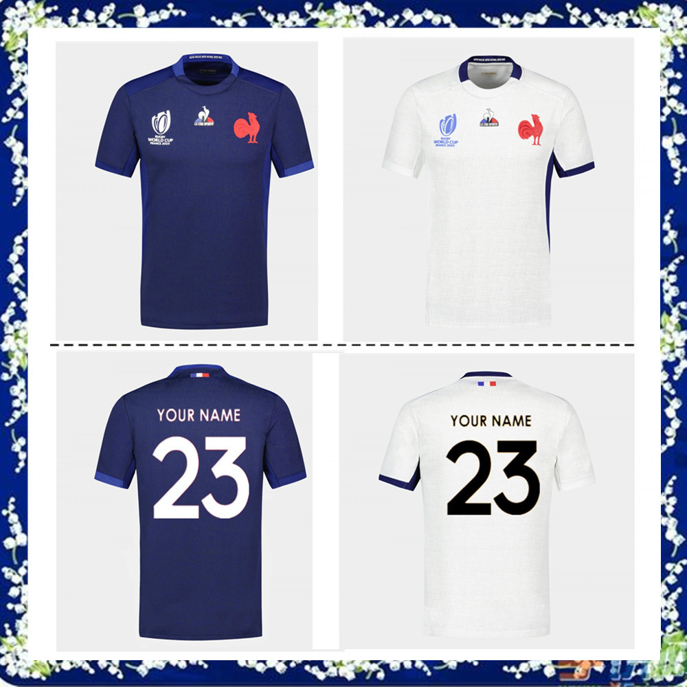 World Cup 2023 France Rugby Jersey Home Away RWC rugby shirt POLO ...