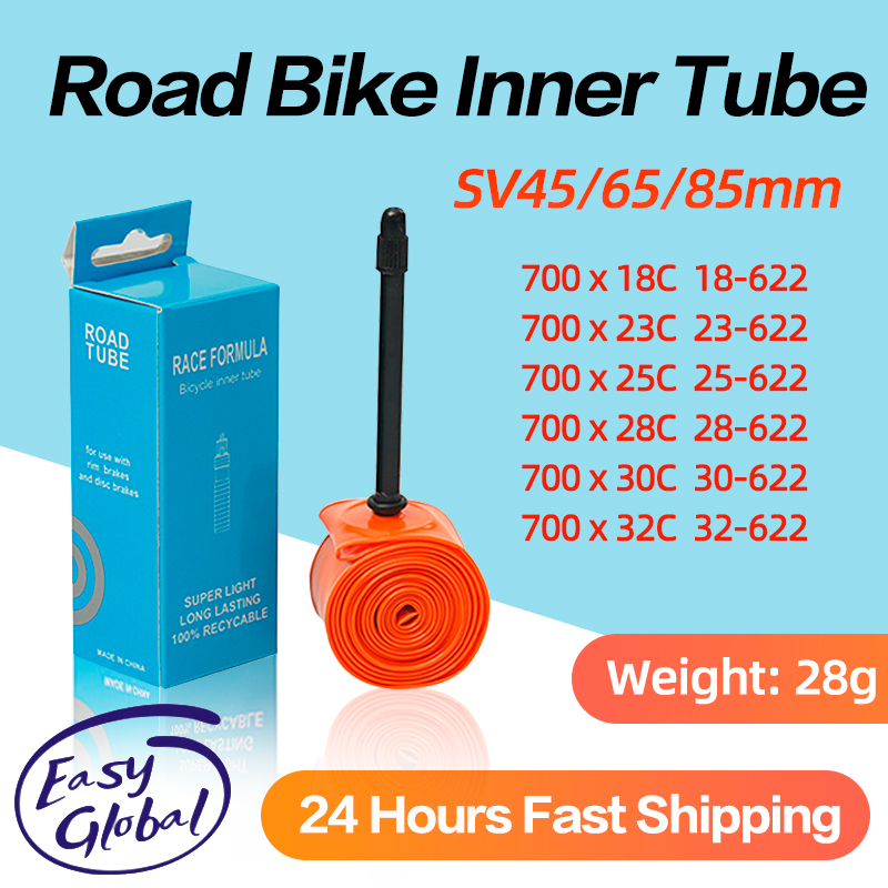 RRSkit UltraLight Bicycle Inner Tube 700 X 18/23/25/28/30/32c Road Bike