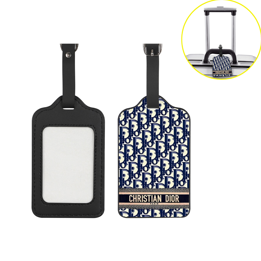 Luggage Tags High-quality PU Leather Luggage Tag Bag Tag Label Bag ...