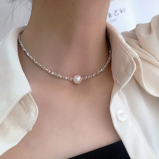 S925 Sterling Silver Collares Choker Necklace For Woman Birthday  Valentine's Day Gift Clavicle Chain Necklaces Charm Jewelry