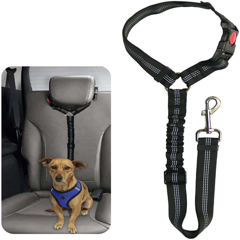 Adjustable dog seat belt hotsell