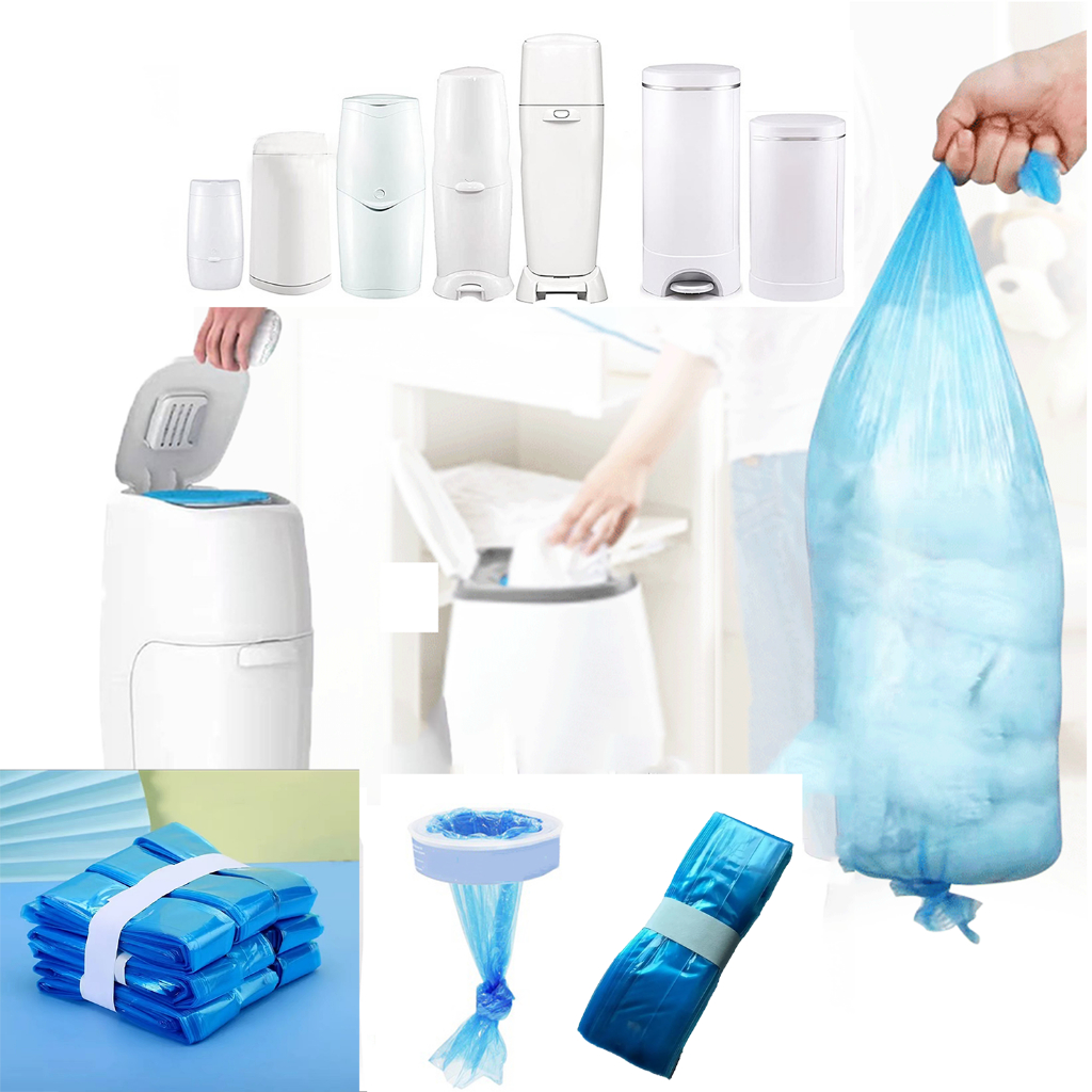 Genie Angel care Diaper Thick ExtraLong Garbage Bag Baby Diaper Bucket