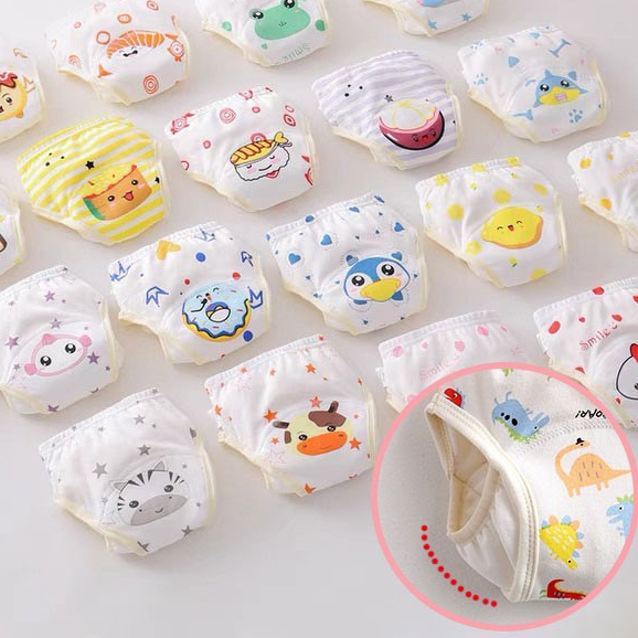 8 layers of gauze Children Toddler Potty Training Pants underwear