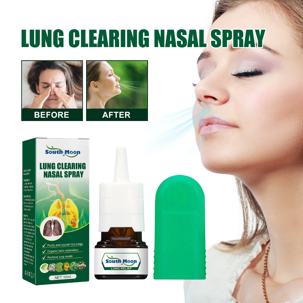 South Moon Lung Clearing Nasal Spray Allergic Rhinitis Sinusitis