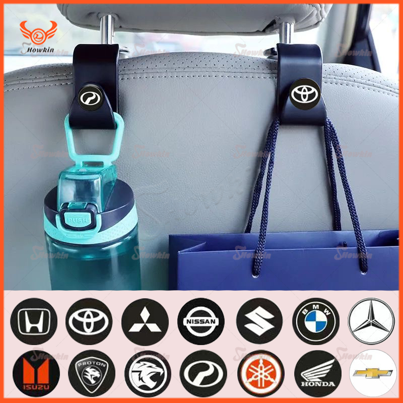 【New】Creative Car Seat Truck Coat Back Hooks Organizer Universal Headrest Mount Storage Holder Auto Bag Hanger