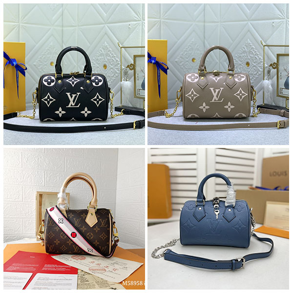 Repeating Boston Bag Ladies Handbag Small Size Presbyopic Shoulder Messenger M46397