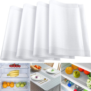 Miuline Refrigerator Mats,Washable Fridge Mats Liners Fridge Pads Mat  Shelves Drawer Table Mats Refrigerator Liners 