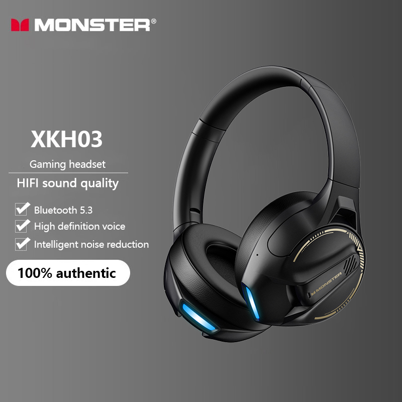 Monster XKH03 Headphone Bluetooth HIFI Sound Quality Surround Vocal