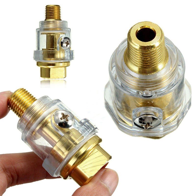 1PC 1/4 Inch NPT InLine Oiler Lubricator for Pneumatic Tool and Air