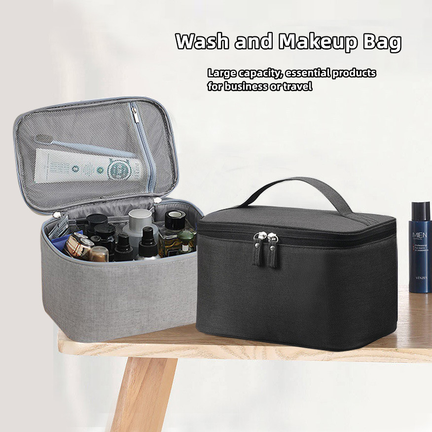 Large Capacity Toiletry Bag Men's Women's Travel Fitness Storage Bag ...