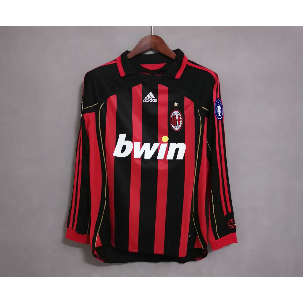 AC Milan 06/07 Classic Retro Home Shirt - Kaka/ Nesta/ Pirlo – TheKitCouture