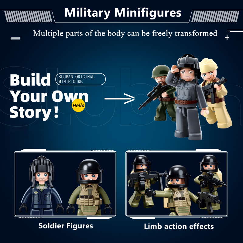 Sluban minifigures sale