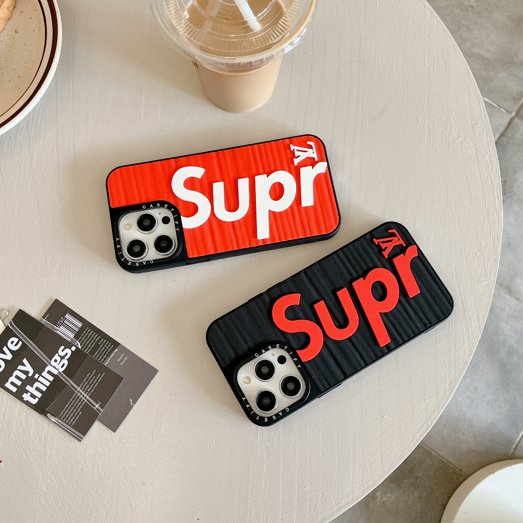 Supreme And Black Louis Vuitton Huawei P30 Pro Case