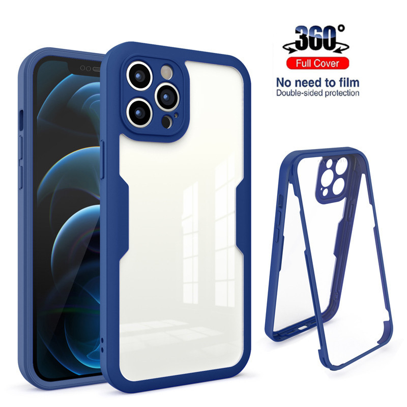 360 Degree Full Body Shockproof Silicone Cover Compatible for