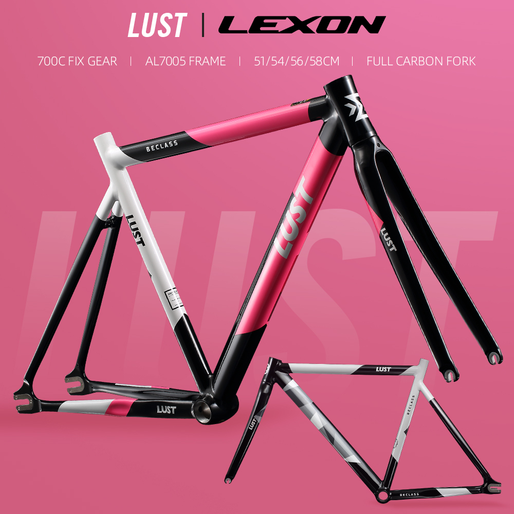 2023 Fixed Gear Bike Frame Set Extra Light Track Frame Set/Single Speed