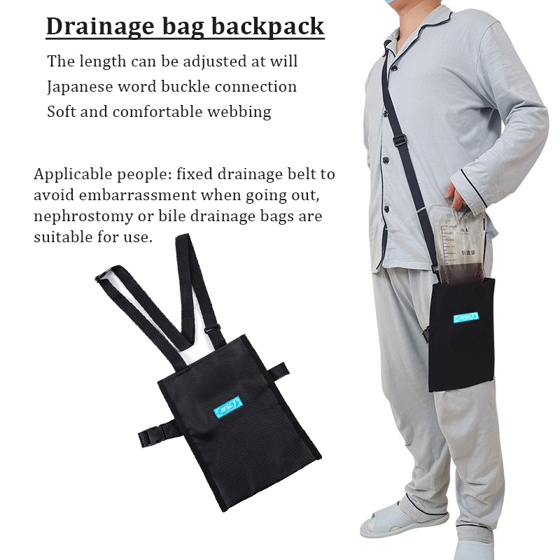 Urinary Drainage bag waist elderly artificial fistula tube Messenger