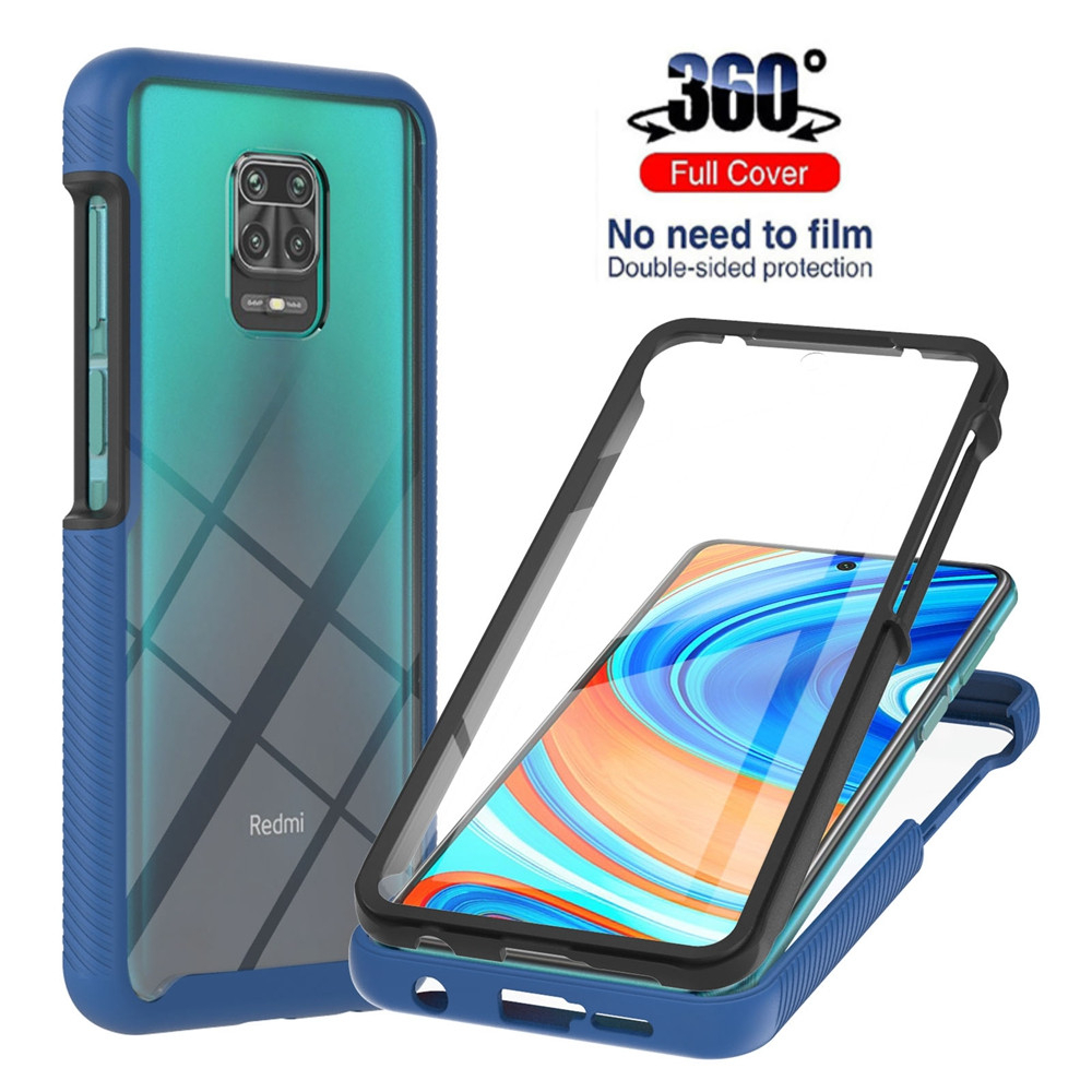 360 Full Protection Double-sided Clear Case For Xiaomi Redmi Note