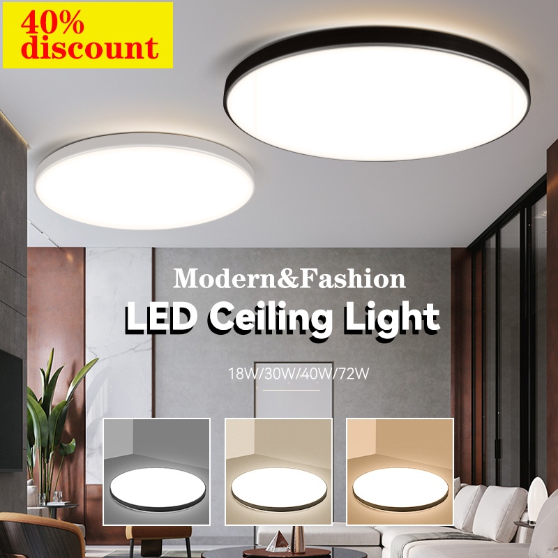 CANMEIJIA Modern Led Ceiling Lights Simple Sufaced Mounted Led Light 15 ...