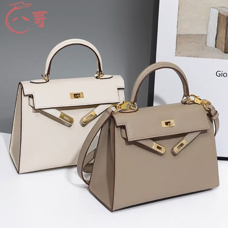 Myna Korean Version Kelly Bag High-End Western Style Handbag Versatile Shoulder Messenger European American Simple Commuter Casual Female Crossbody Fashion