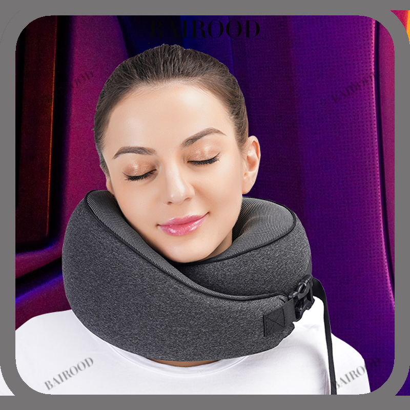 Memory Foam Neck Pillow Travel Portable Noon Break Aircraft Pillow