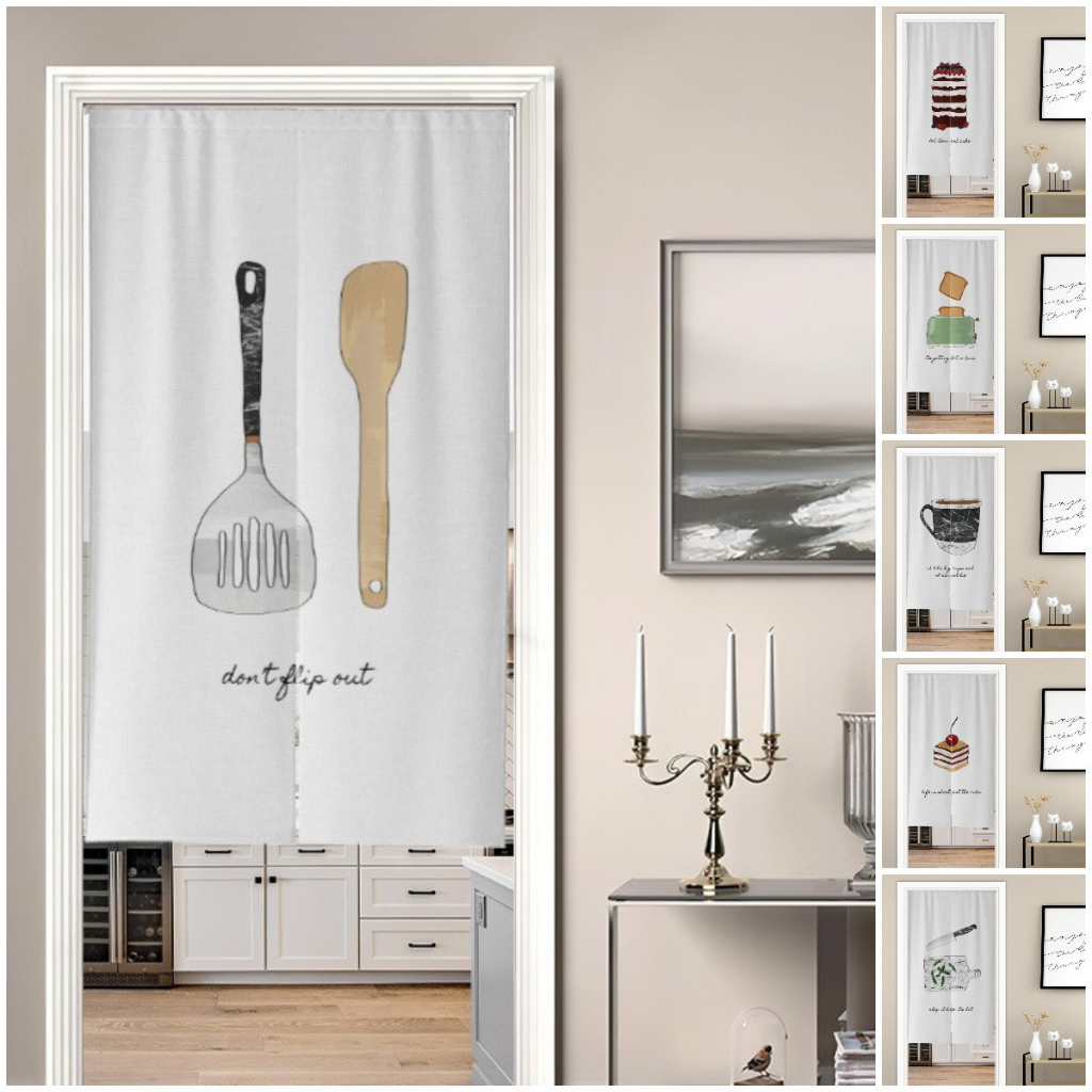Customize Kitchen Door Restaurant Partition Long Doorway Short Curtain ...