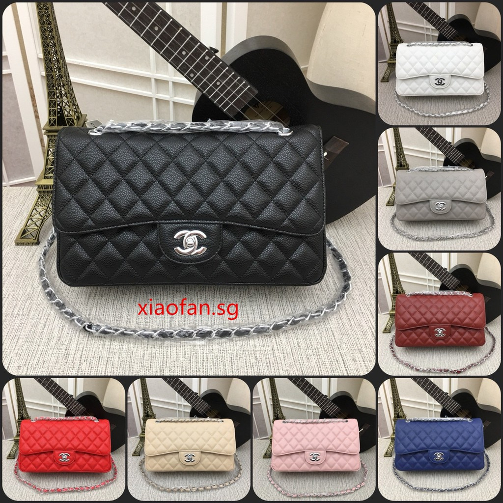 cf2.55 caviar Diamond bag shoulder cross body Fashion Handbag Tassel Shoulder Bag