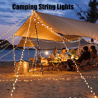 Ready Stock)LED Camping Light 2/10M Fairy String Light Battery USB