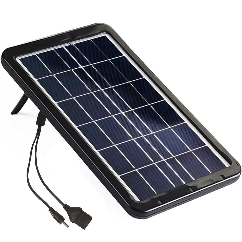 Mini 6V 6W USB solar panel, portable 6V 6W highefficiency solar panel