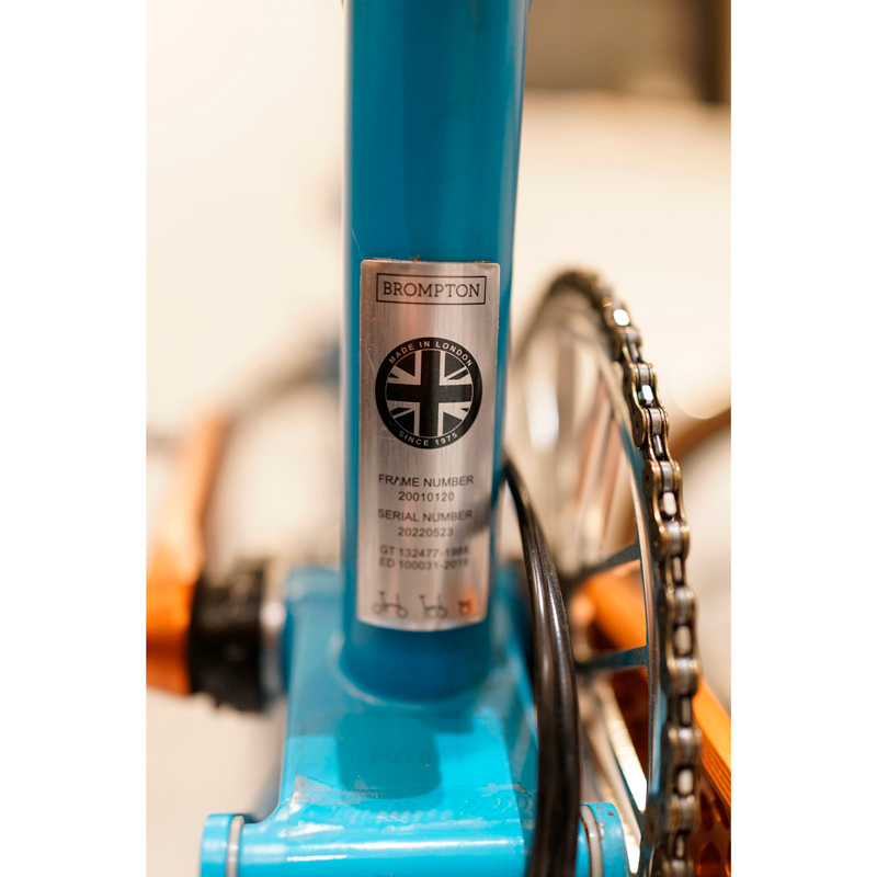 2023 Brompton main frame sticker badge logo | Shopee Singapore