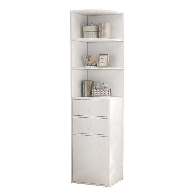 YOUNAL Corner Cabinet Corner Storage Square Shelf Corner Cabinet Home ...