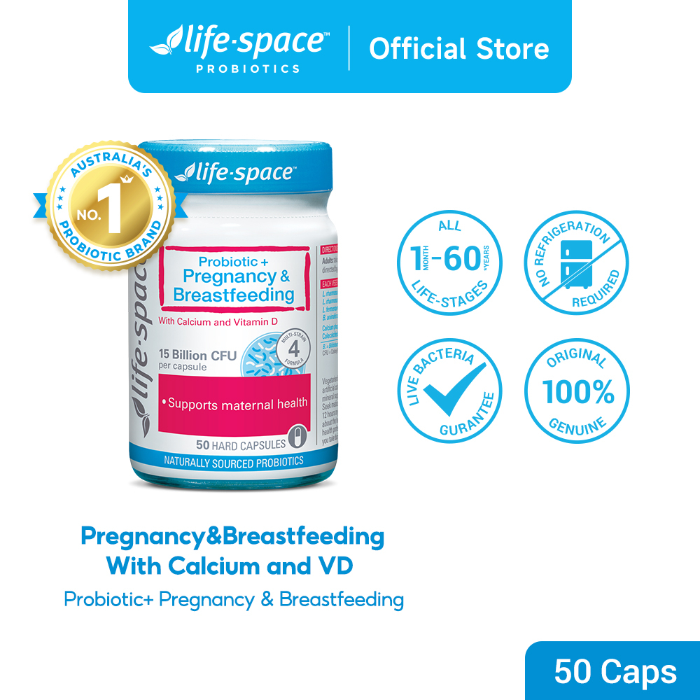 【Official】Life Space Probiotic+ Pregnancy & Breastfeeding Supports