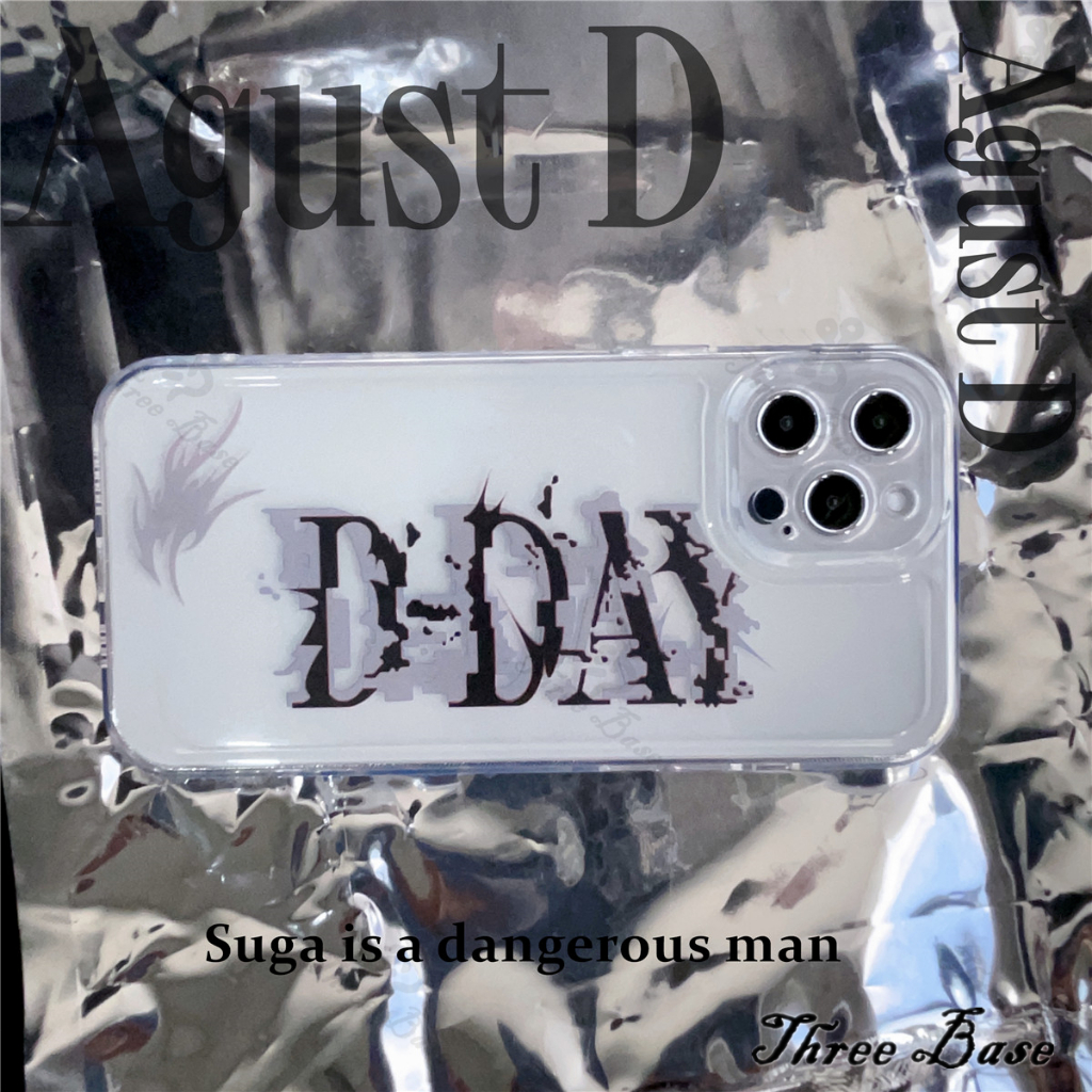 D-DAY SUGA Solo Agustd BTS-613 Live Phone case For iPhone 14