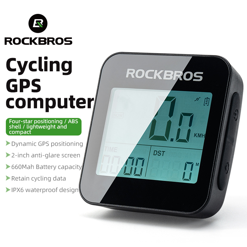 ROCKBROS Bicycle GPS Code Table Mountain Bike Road Bike Wireless Speed ...