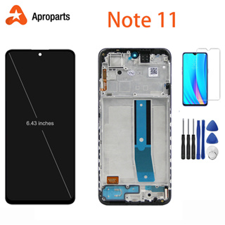 6.43 LCD Display+Touch Screen For Xiaomi Redmi Note 11 2201117TG, 2201117TI