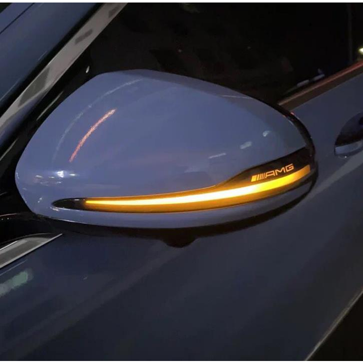 thumbnail image 2 of Spieg Smoked LED Mirror Turn Signal Lights – Pair For Mercedes W205 W222 X253 W167 2 of 5