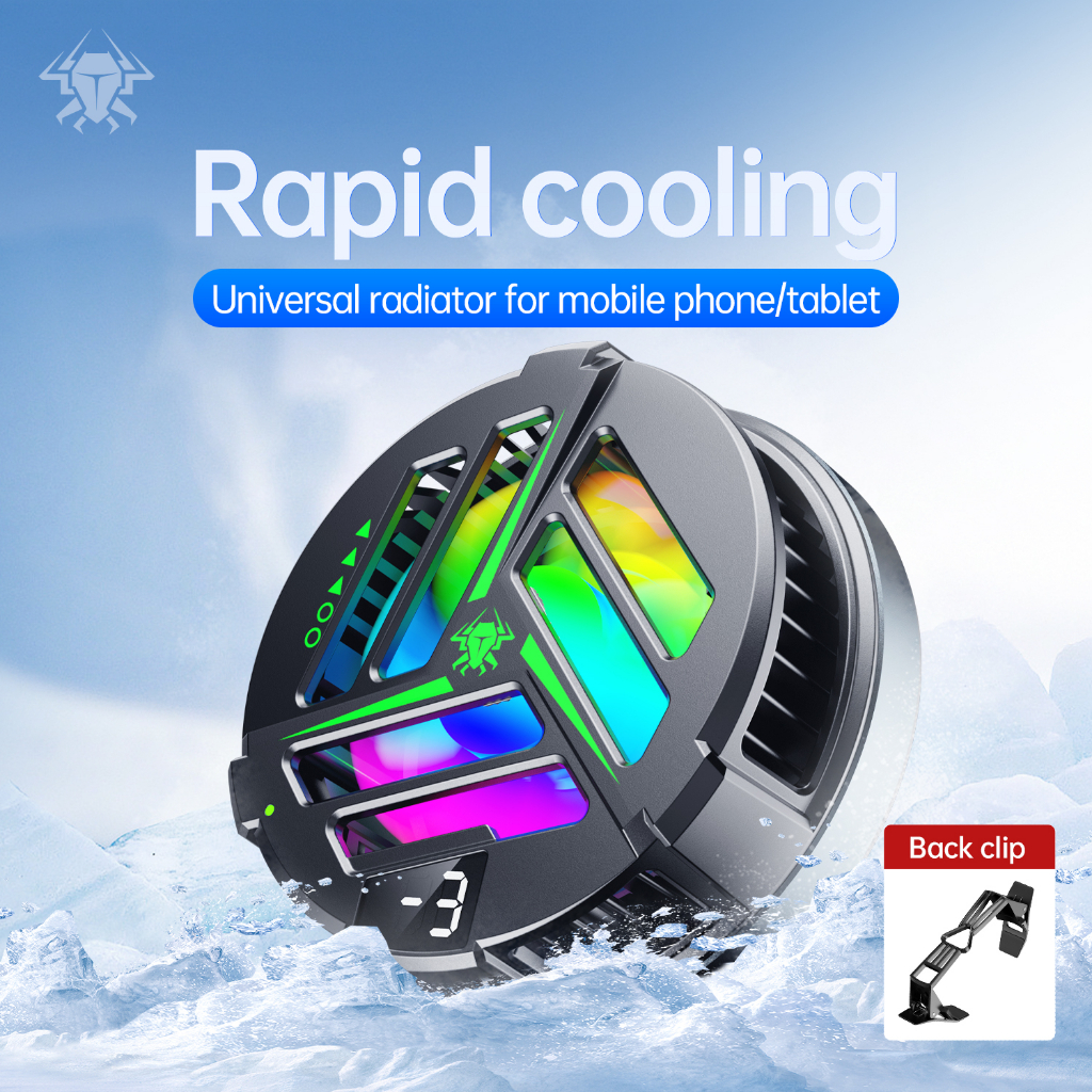 Mobile Phone Cooler Plextone EX1 Heat Sink Ice Cooling Radiator Cooling Fan Cooler Universal For