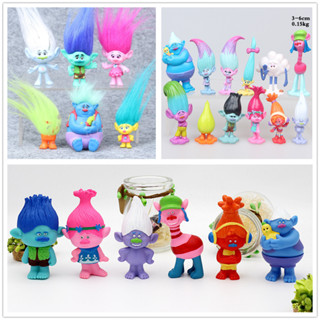 Dreamworks Trolls Bridget 6” Lady Glitter Sparkles Rainbow Hair