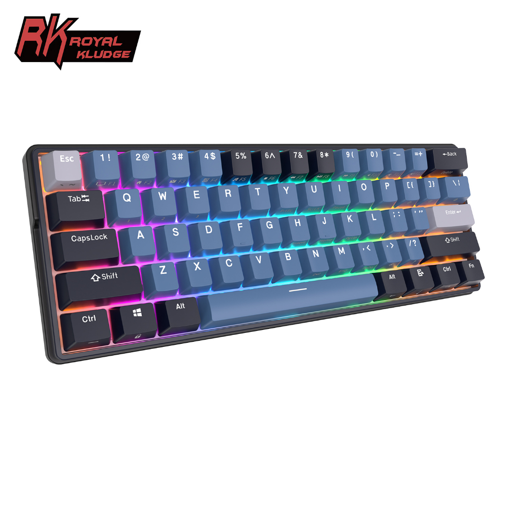 Royal Kludge RK61 PLUS RK61 RGB 3 Modes Hotswap Mechanical Keyboard ...