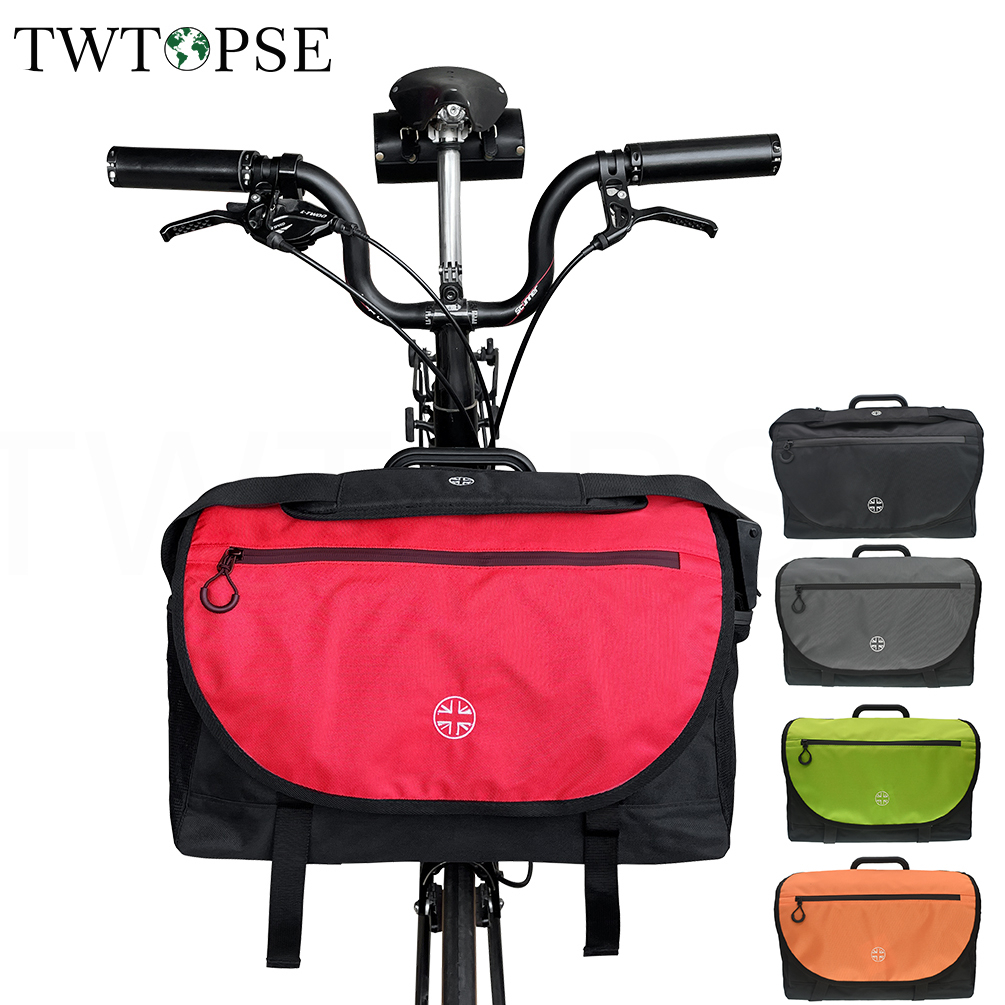 TWTOPSE Bicycle Classic Messenger S Bag For Brompton Folding Bike