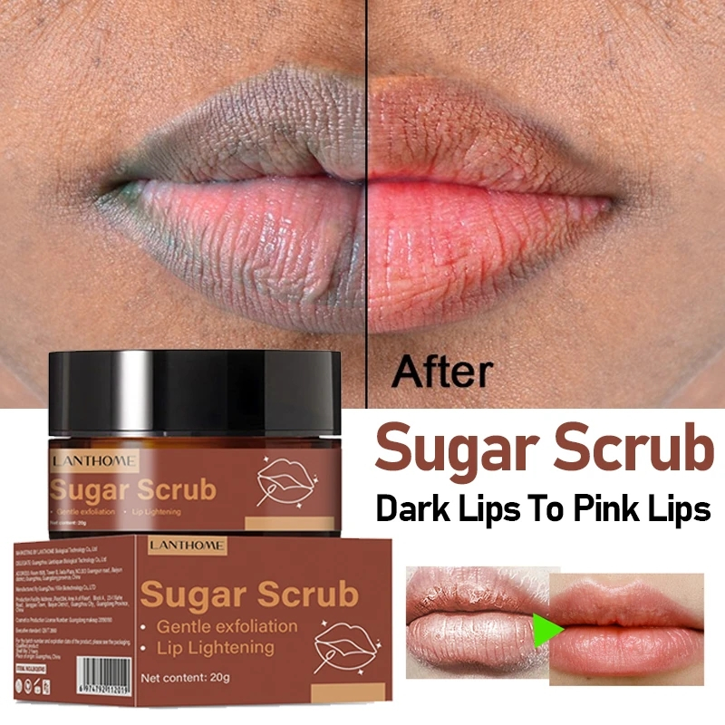 Lip Lightening Scrub Balm Remove Dull Lips Moisturizing Reduce