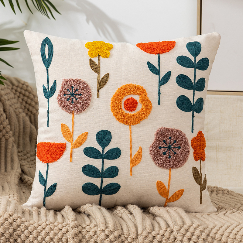 Floral pillow cover sale