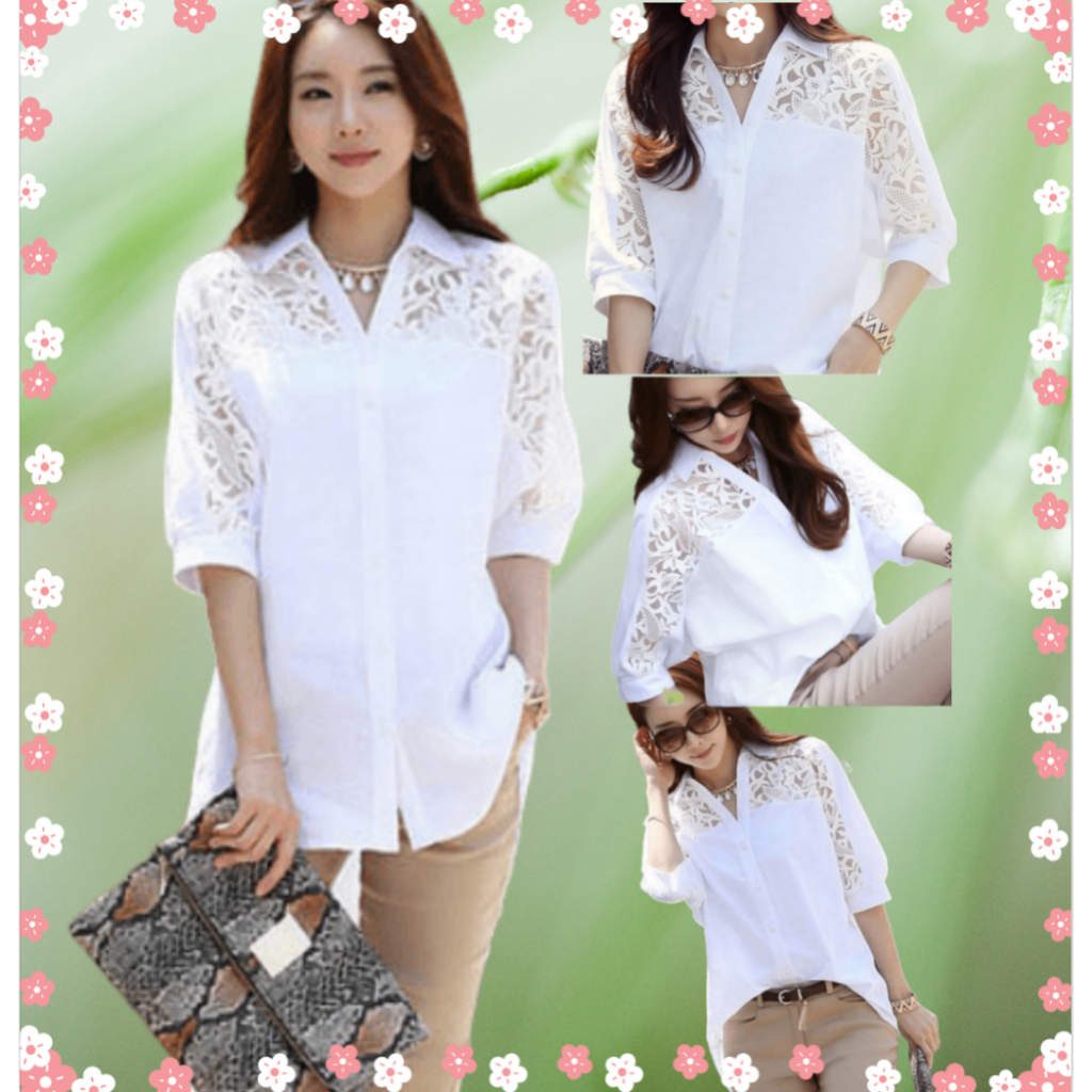 womens plus size white shirt