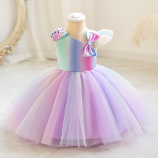 Rainbow deals princess dress