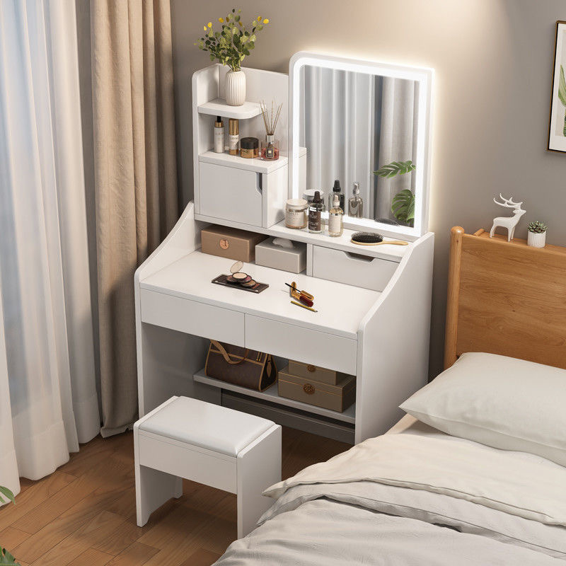 Dressing table with mirror comestic tables desk makeup mirror