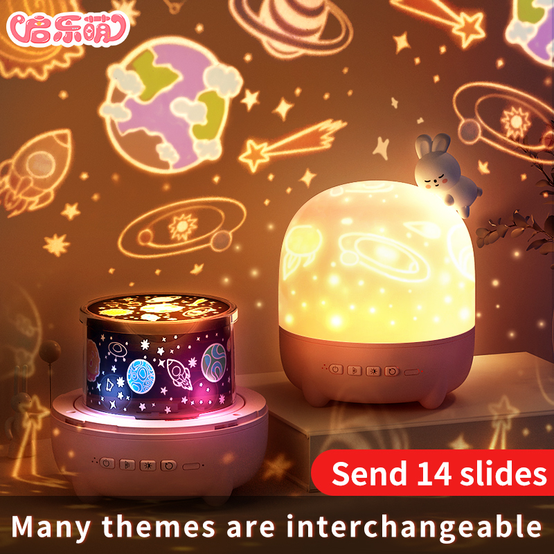 [Qilemeng] LED Starry Sky Night Light Baby Projector Lamp With