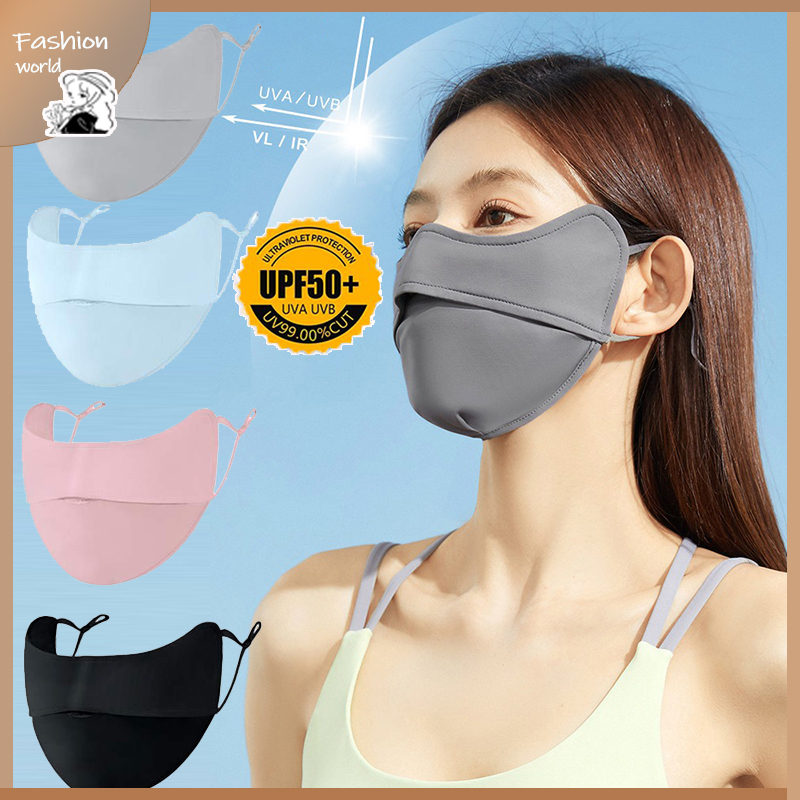 11Colors Men And Women AntiUv Ice Silk Mask Uv Protection Mask Summer